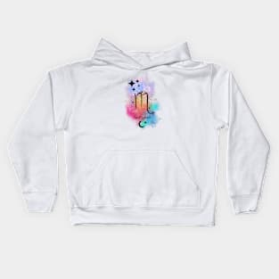 Scorpio Galaxy Kids Hoodie